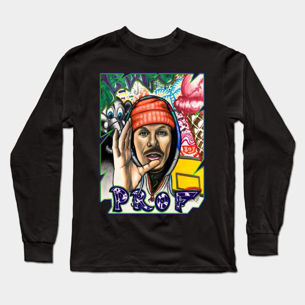 Prof Long Sleeve T-Shirt by sapanaentertainment